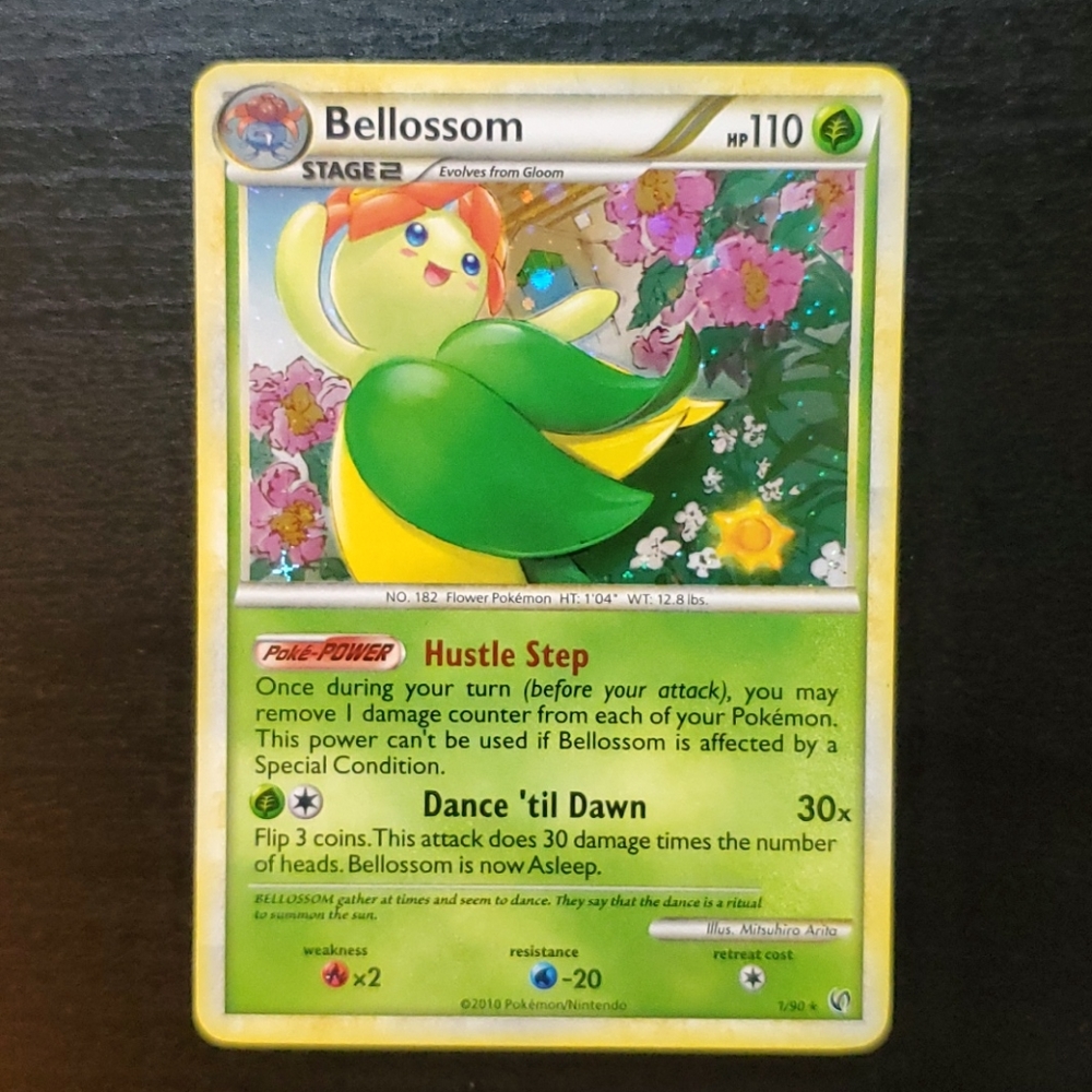 Bellossom Holo 1/90 (NM)!!